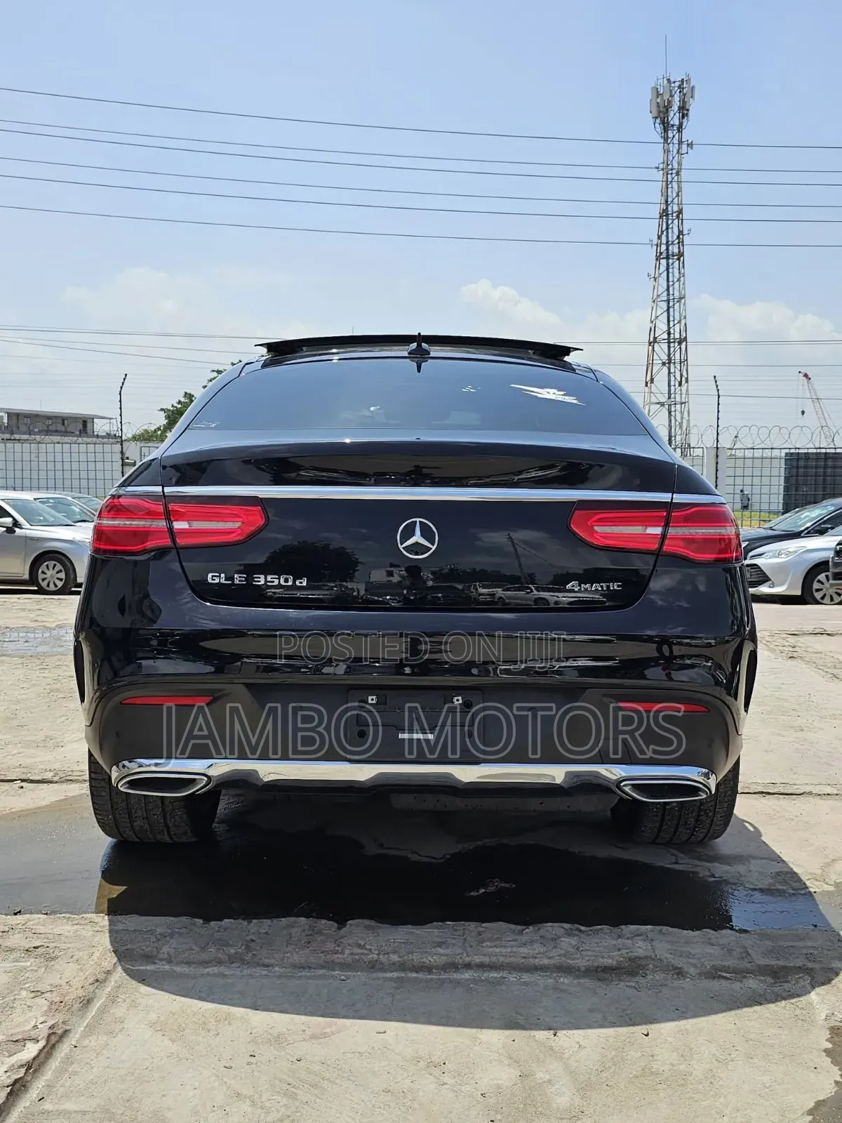 Mercedes-Benz GLE-Class GLE 350d 4MATIC 2018 Matt Black