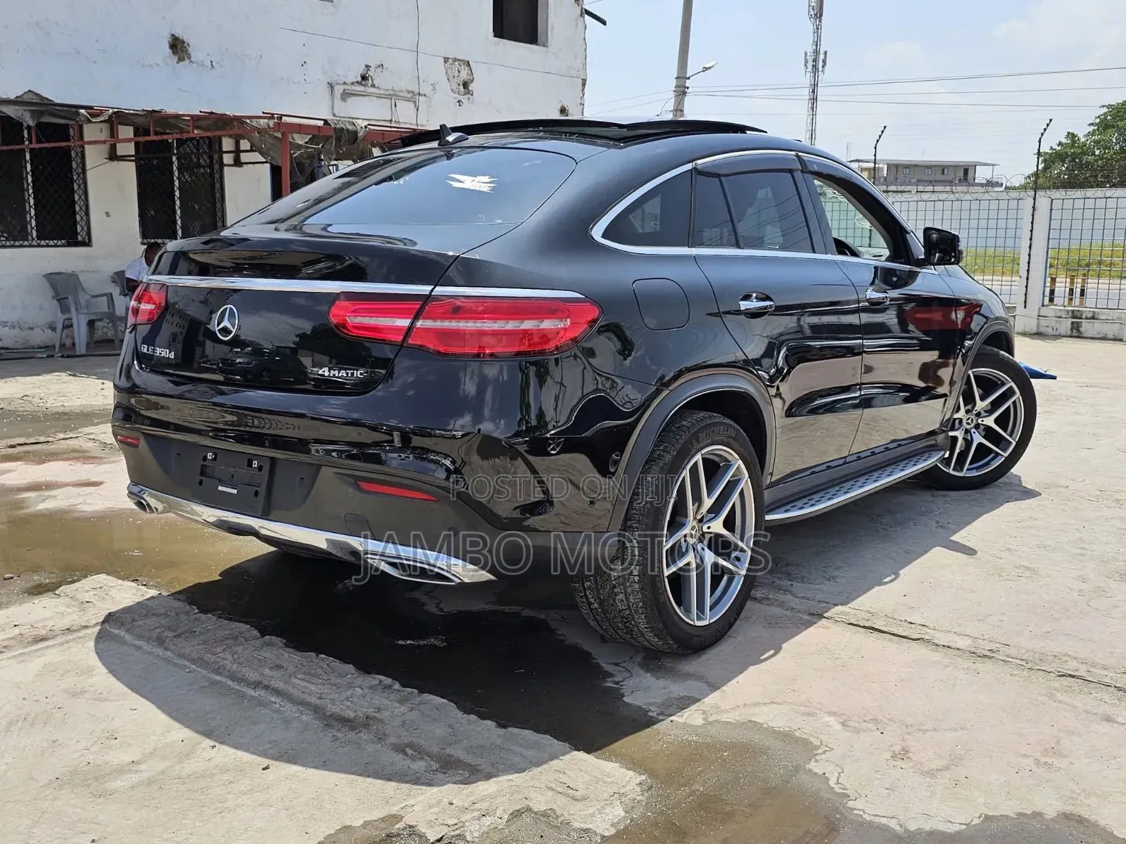Mercedes-Benz GLE-Class GLE 350d 4MATIC 2018 Matt Black