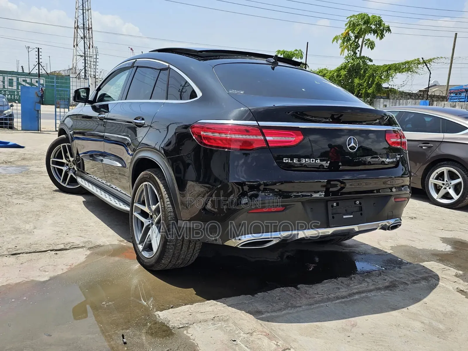 Mercedes-Benz GLE-Class GLE 350d 4MATIC 2018 Matt Black