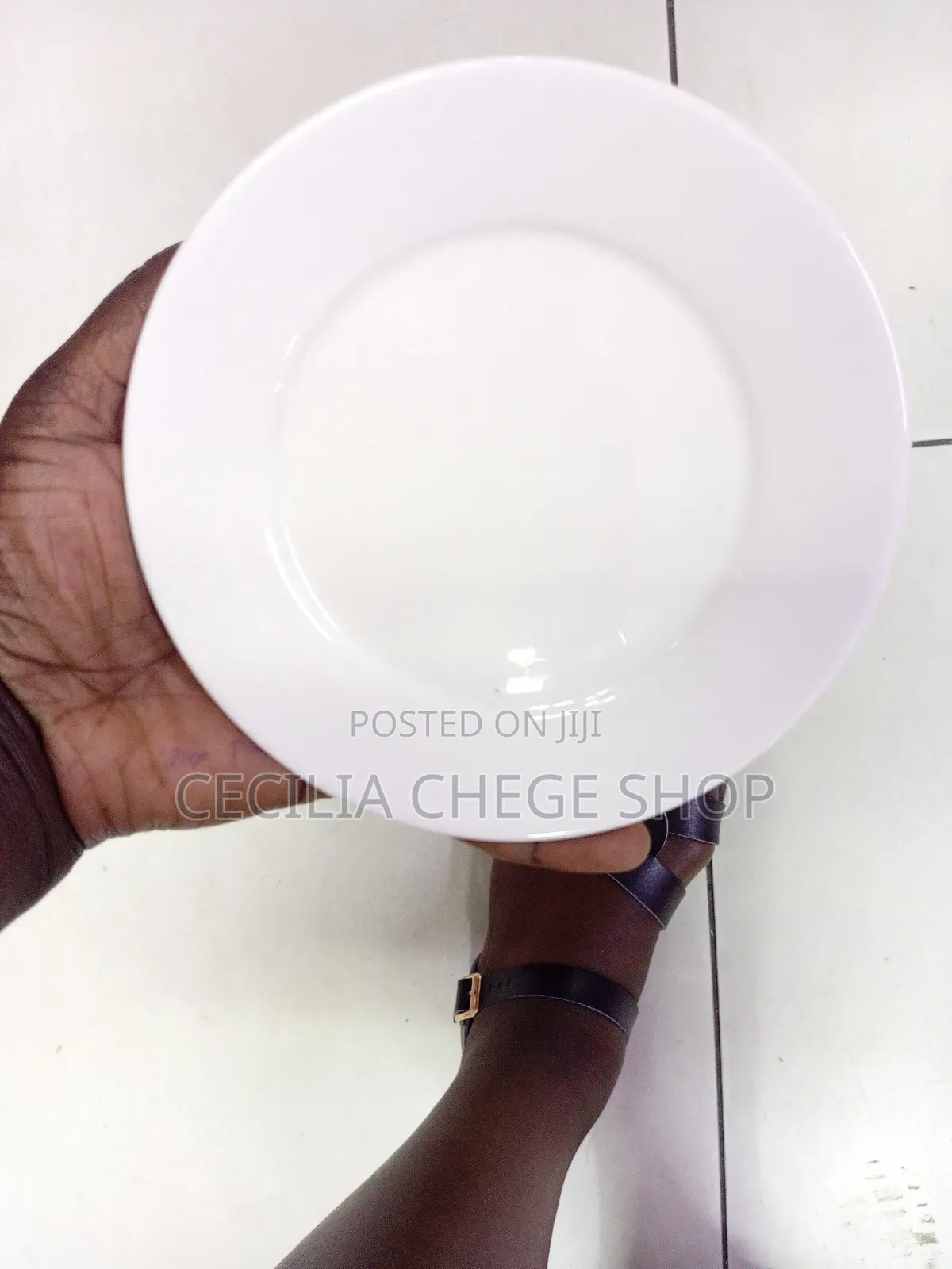 Round Ceramic Plate