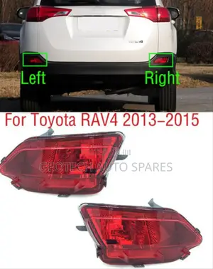 Rav4 2013-2015 Rear Bumper Reflectors