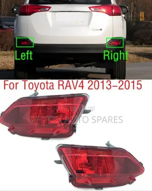 Rav4 2013-2015 Rear Bumper Reflectors