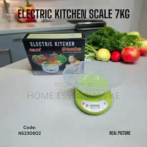 Electric Kitchen Scale With Bowl 7kg