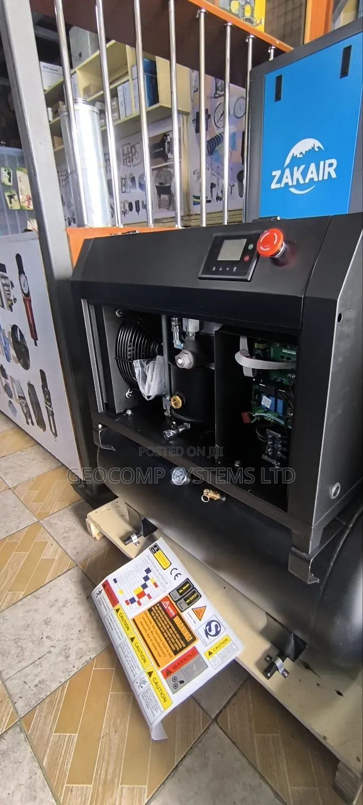 Screw Air Compressor 5.5kw 2 in 1