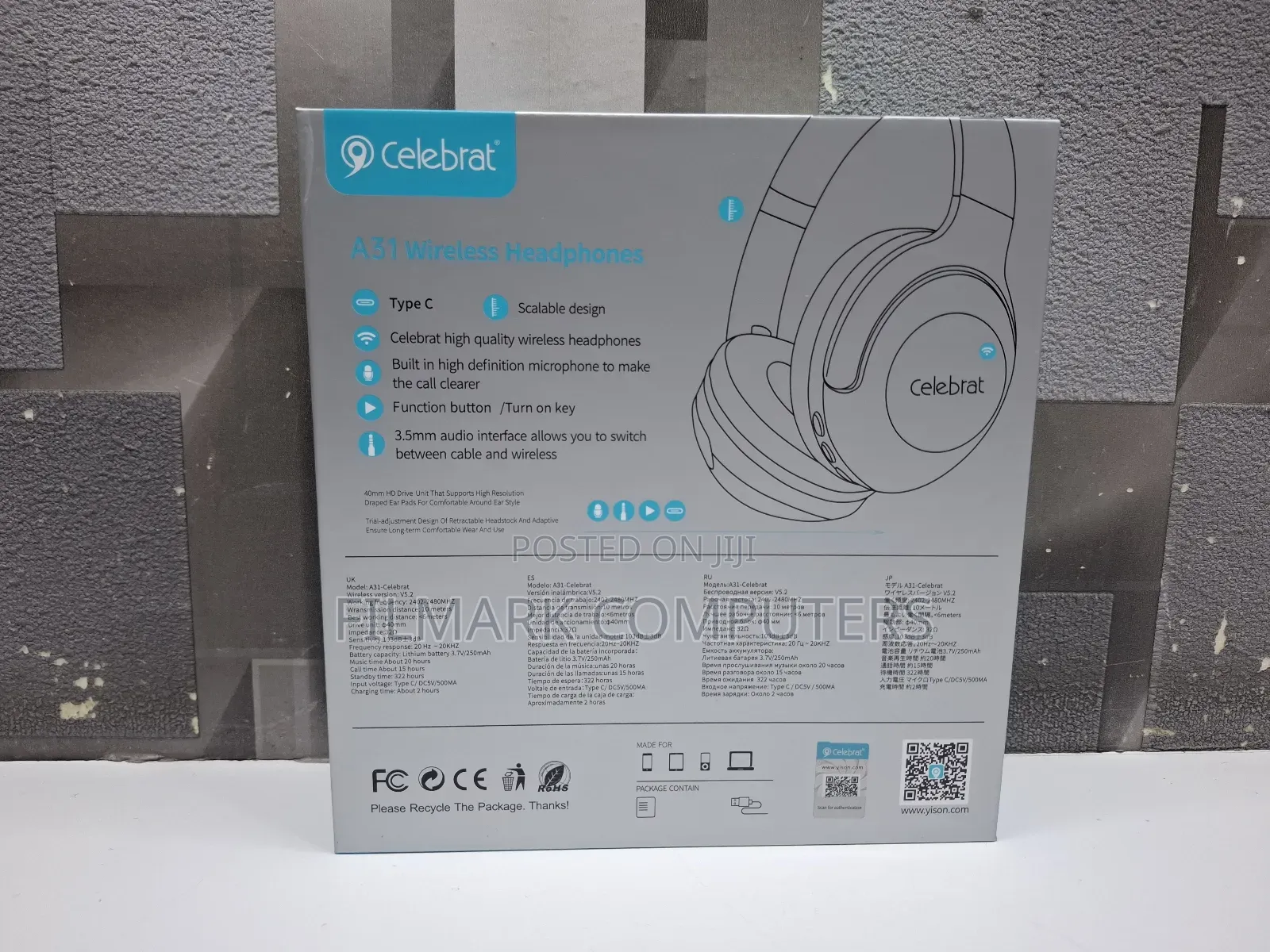 Celebrat A31 Headphones