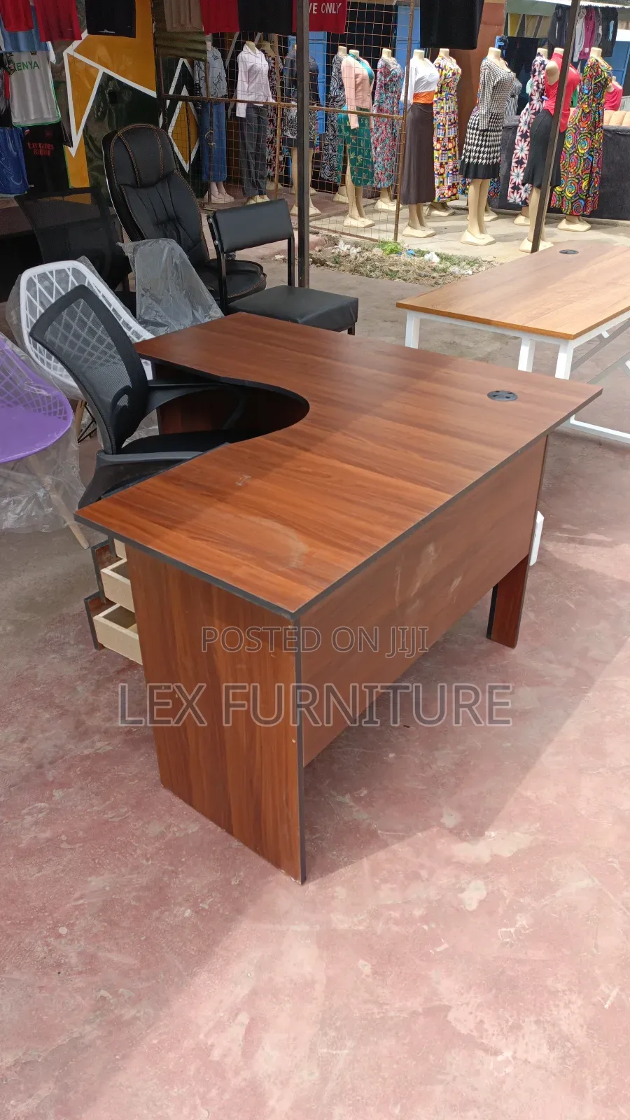 Secretary Office Chair Plus Lshape Office Desk
