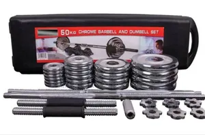 50kg Chrome Dumbell.