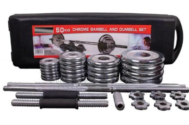 50kg Chrome Dumbell. - main view