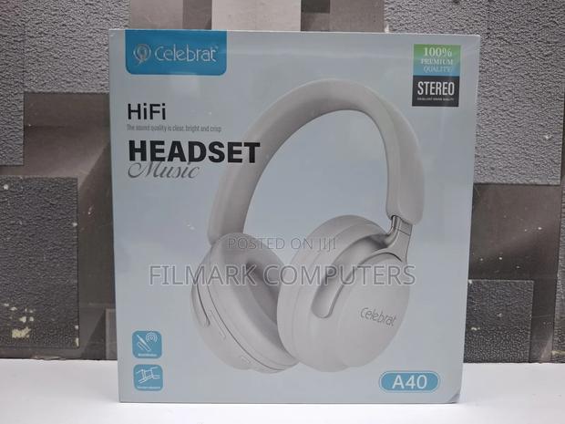 Celebrat A40 Original Borderless Bluetooth Headset - main view