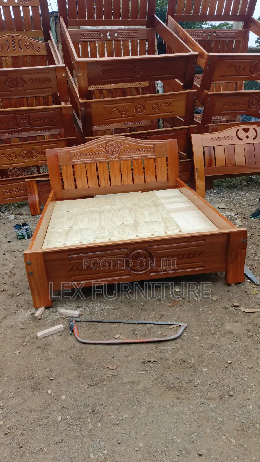5*6 Mountain Mahogany Bed