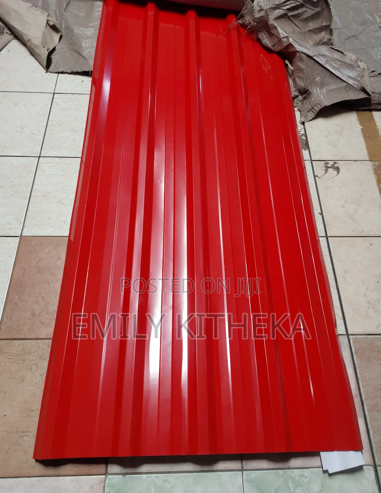 Massai Red Colour Roofing Shhets