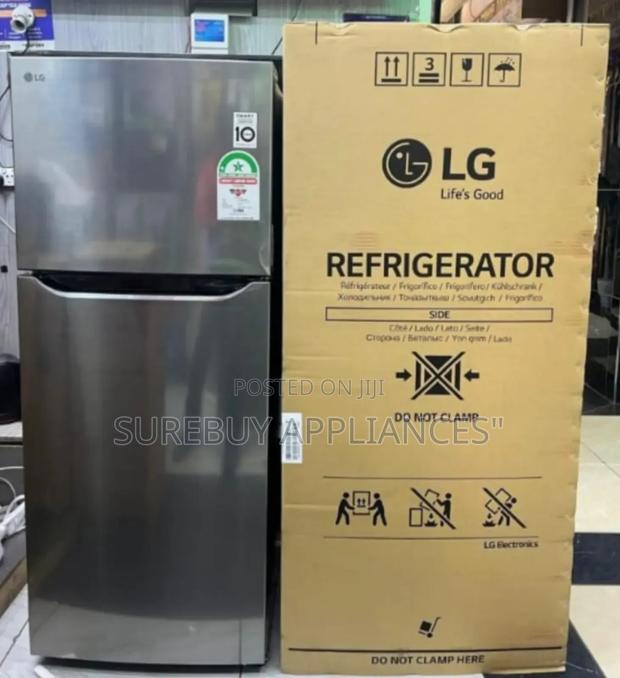 Lg No Frost 234l Double Door Refrigerator Top Mounted Freezer