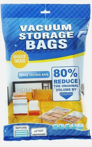 6pcs Vacuum Storage Bags With Suction Pump