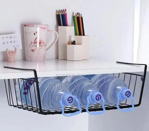 1 PCS Black/ White Hanging Net Basket - thumbnail 3