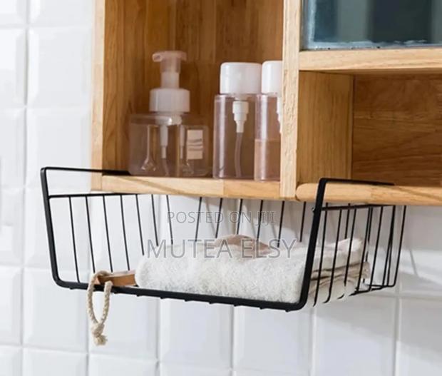 1 PCS Black/ White Hanging Net Basket - thumbnail 5