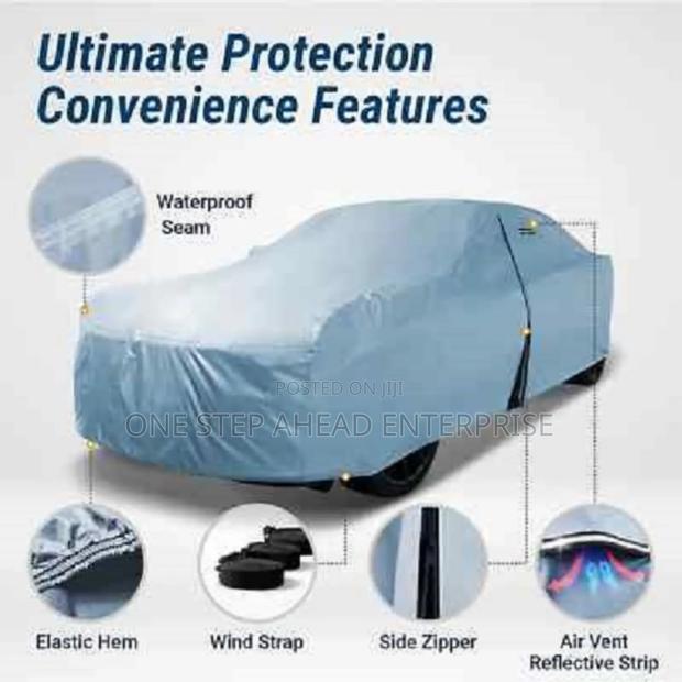 Top Quality Double Layered Waterproof Car Cover for Axio