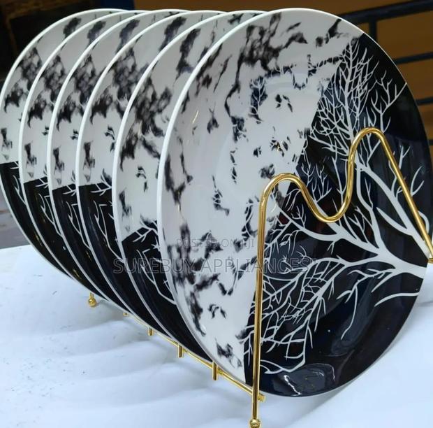 *Set of 6 Tree Plates - main view