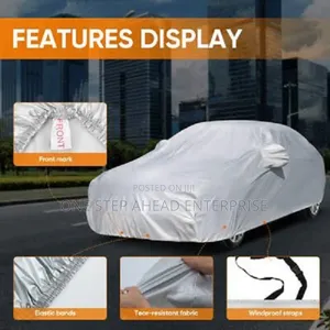 Car Cover Waterproof With Strap Beneath