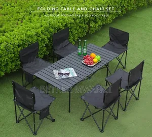 Outdoor/Camping Folding Table+Chair Set in Kenya