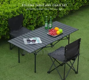 Outdoor/Camping Folding Table+Chair Set in Kenya