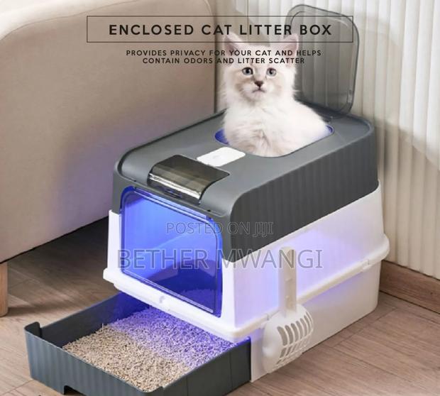 Enclosed Cat Litter Box in Kenya - main view