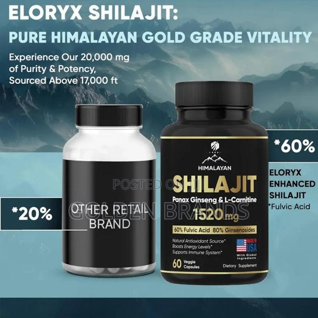 Boost Stamina, Focus Vitality – Himalayan Shilajit With 85 Minerals” - thumbnail 2