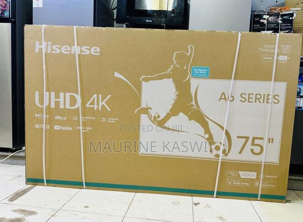Hisense 75” Inch Smart Tv 75a6(New Model 2025