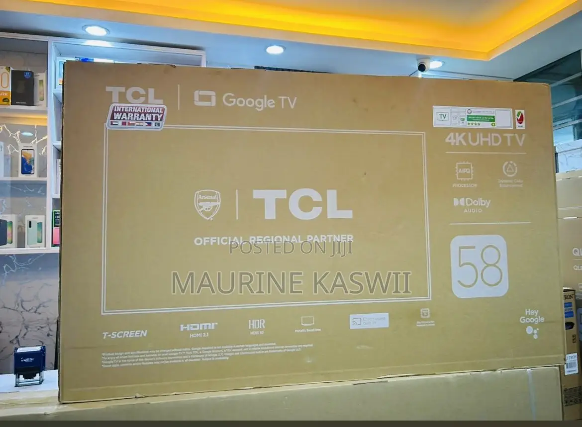 TCL 58” Inch Google 58p635