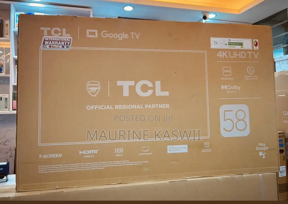 TCL 58” Inch Google 58p635