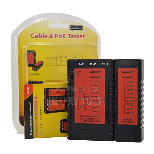Noyafa Nf-468pf Cable Continuity Testers Poe Tester Check Th
