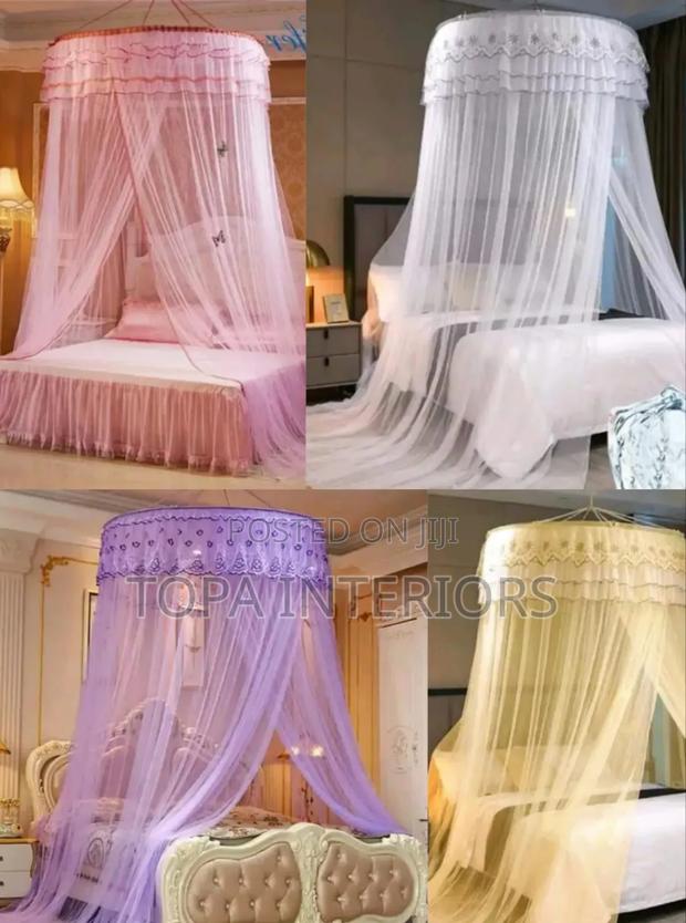 Ceiling Mounted Canopy Round Mosquito Nets - main view