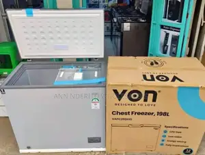 198litres Deep Freezer Von