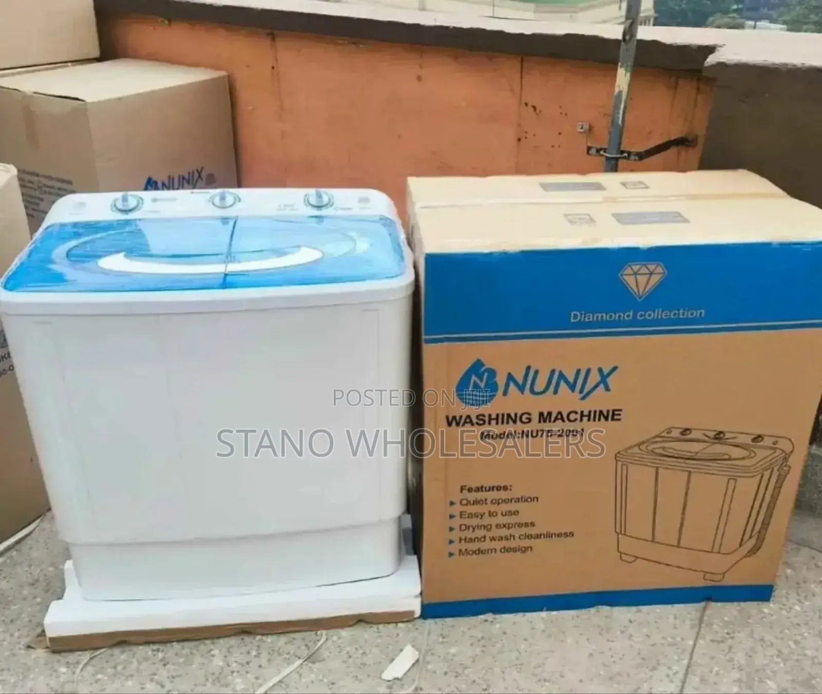 7.5kg Nunix Washing Machine