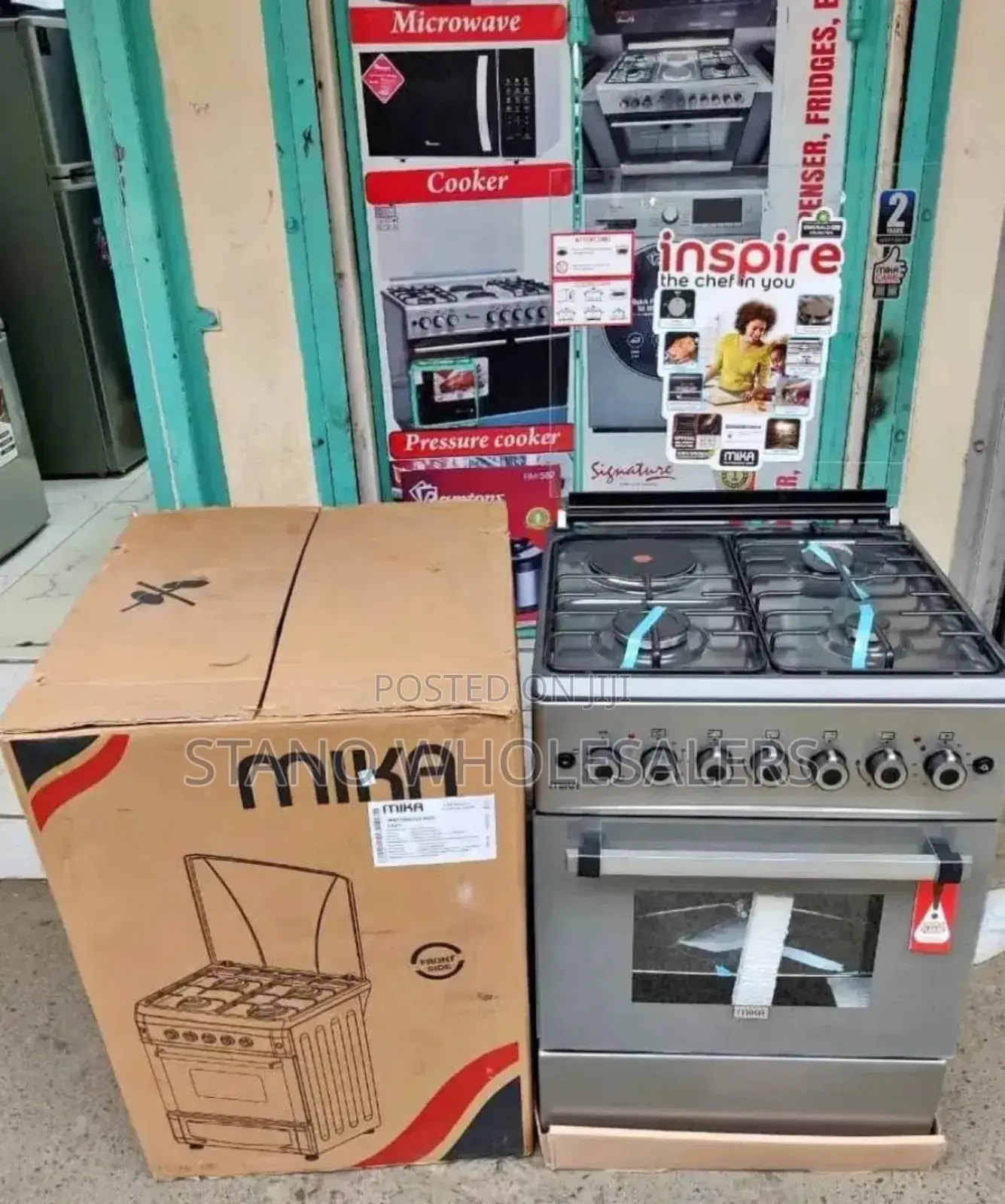 Mika 50 by 60 Standing Cooker