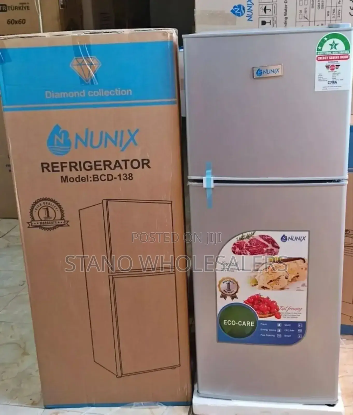 138litres Fridge Double Door
