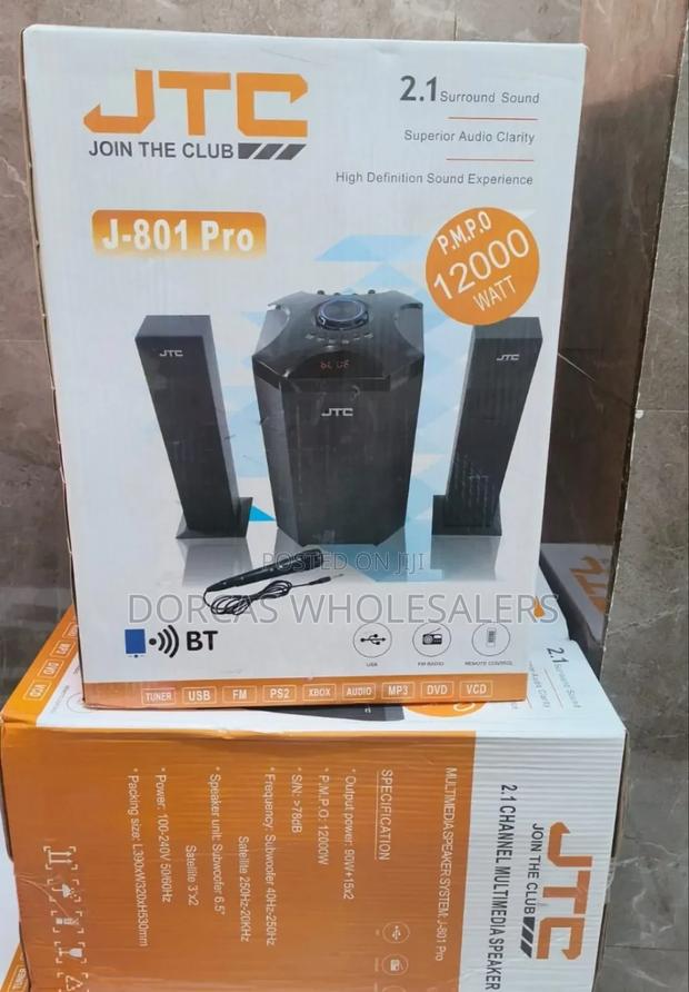 JTC Subwoofer Sounds System - main view