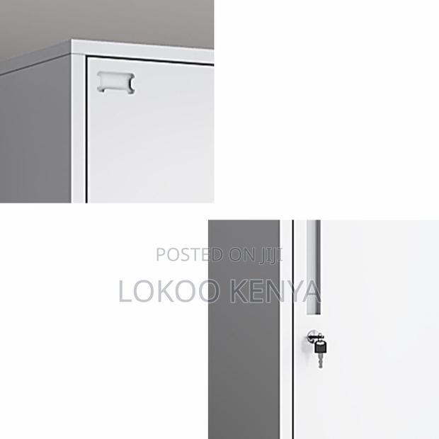 Office Cabinet: 9-Locker Whiter Steel Office Cabinet - thumbnail 2