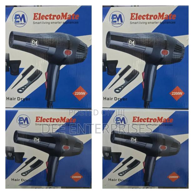 Electromate Hair Dryer Brodry - main view