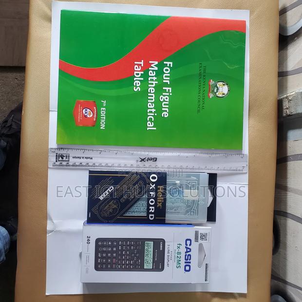 High-school Form 4 Pack , Calculator,  Logtable. Clear Set Free Ruler - thumbnail 3