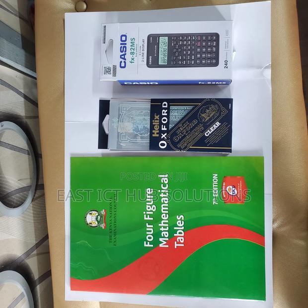 High-school Form 4 Pack , Calculator,  Logtable. Clear Set Free Ruler - thumbnail 5