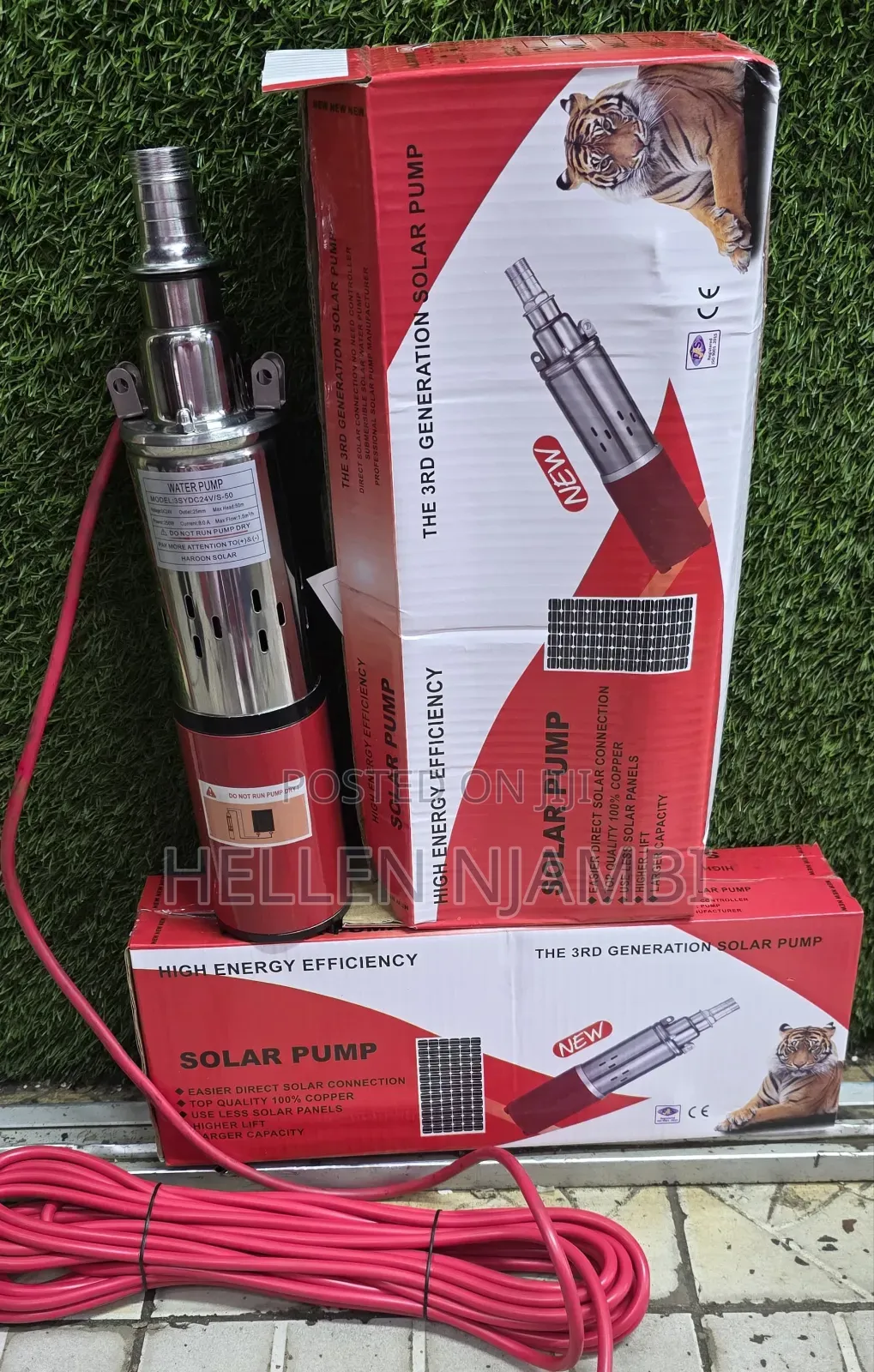 Dc Submersible Pump 50m by 250watts