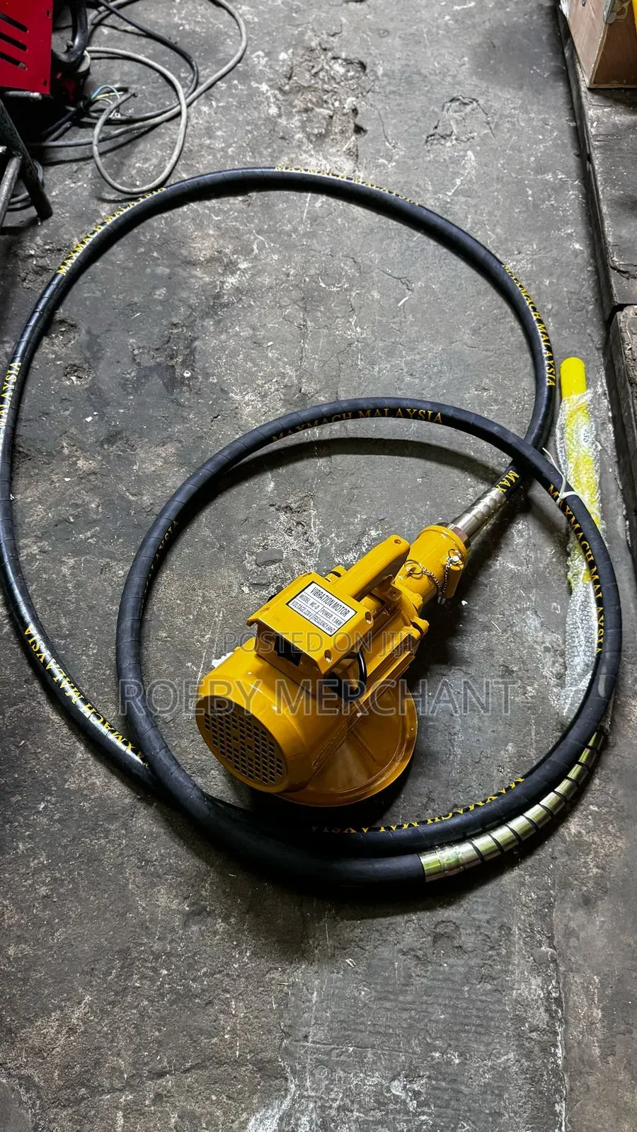 The Concrete Electric Vibrator