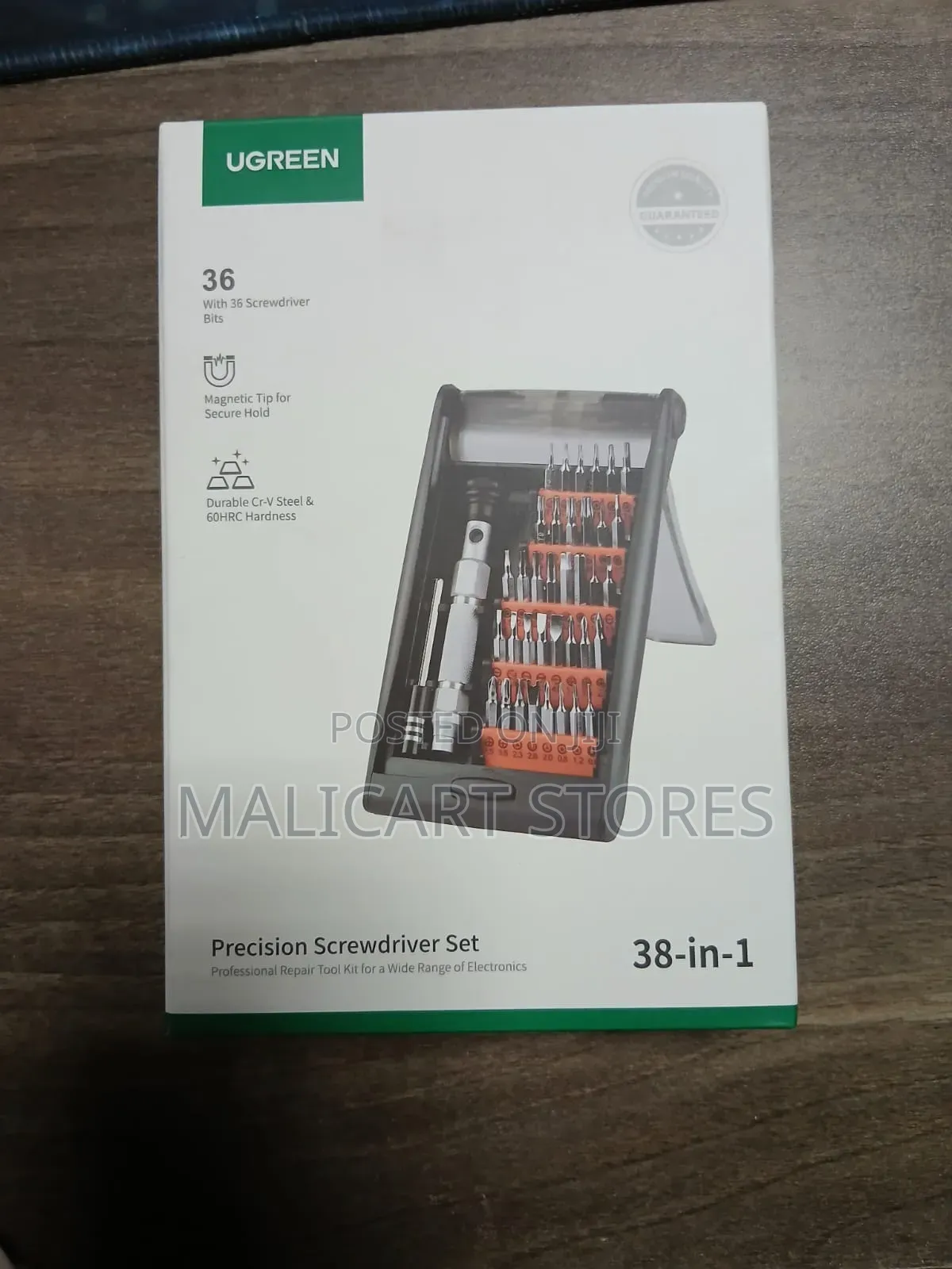 Ugreen 38-in-1 Aluminium Alloy Magnetic Screwdriver Set