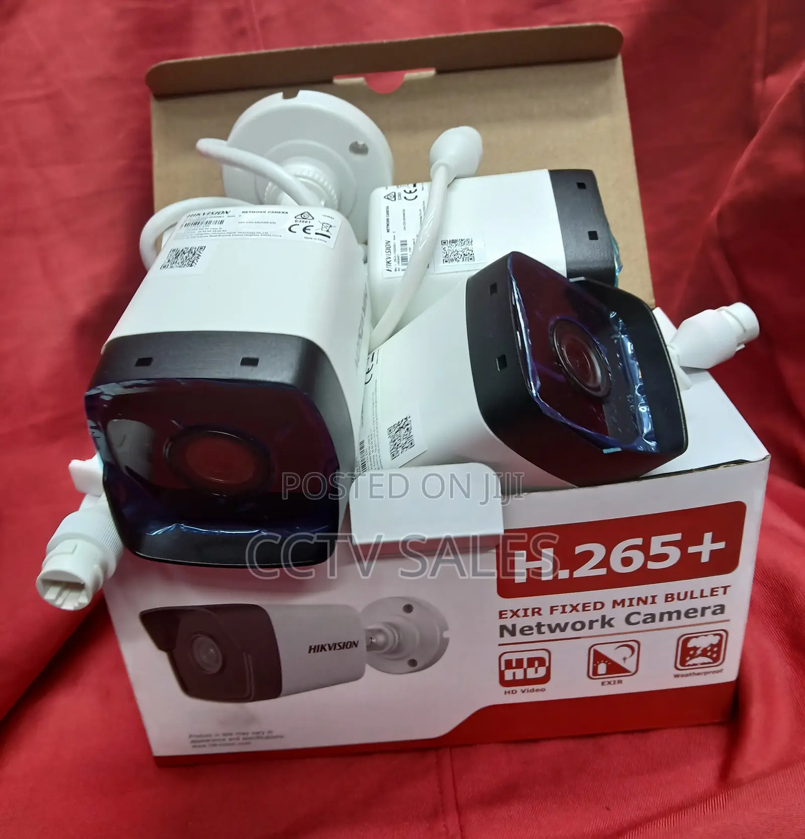 Wired CCTV Camera With in Built Sensors for Motion Detection Ability