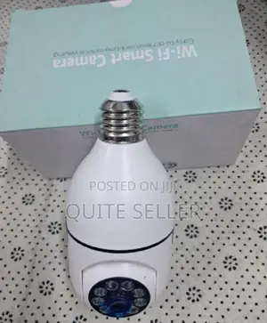 Smart Wifi Bulb Camera PTZ With Special Features