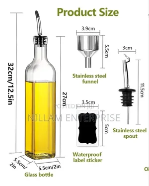 Gift Pack Oil Dispenser Bottle Set