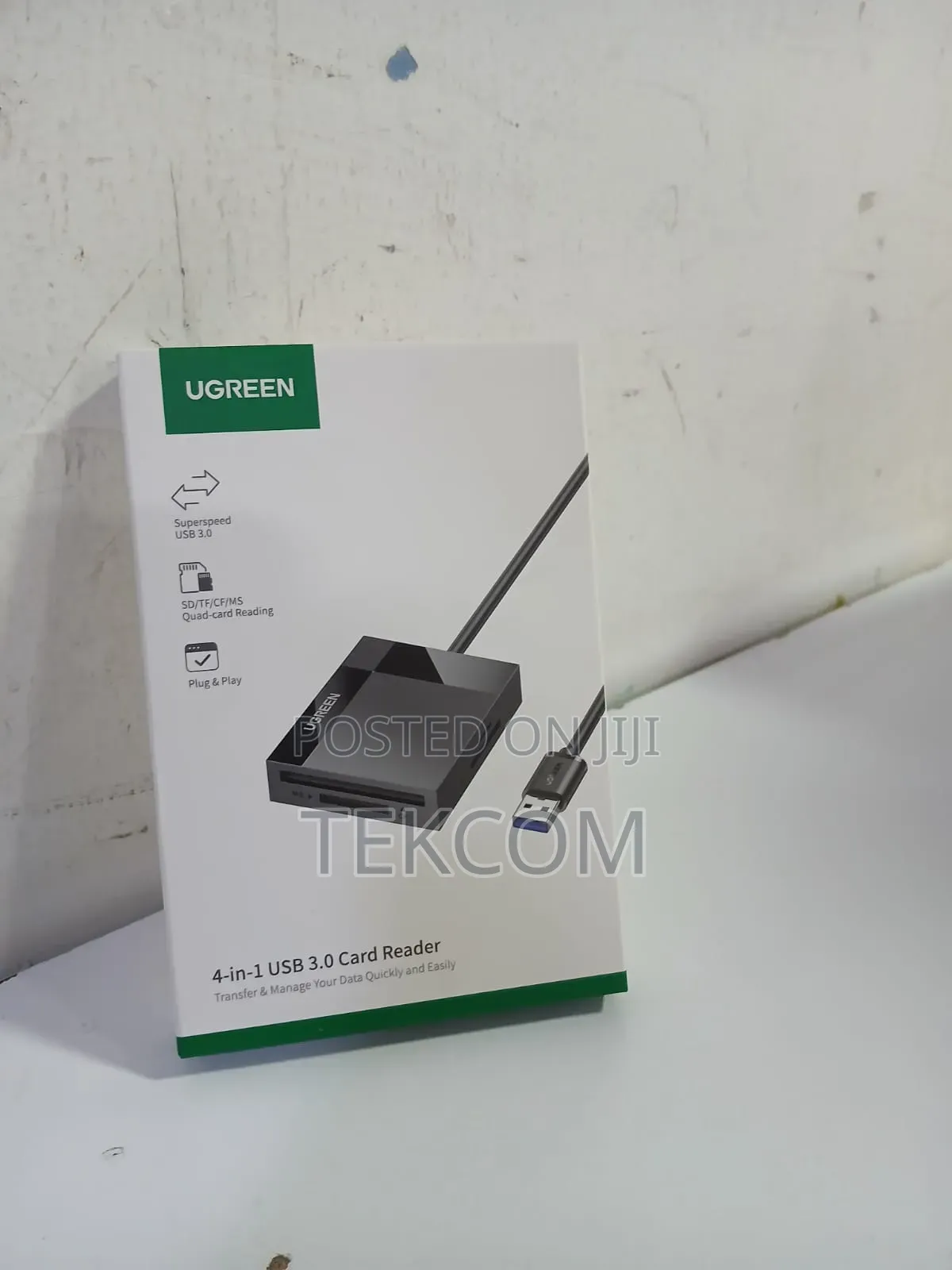 Ugreen Usb-a 3.0 All-in-one Card Reader 50cm - Cr125 - Ug-30333