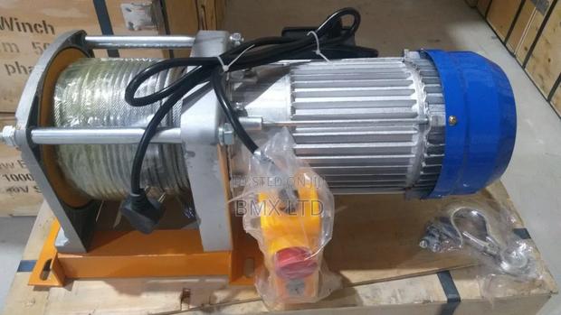 Heavy Duty Industrial Electric Hoist Winch With Steel Rope