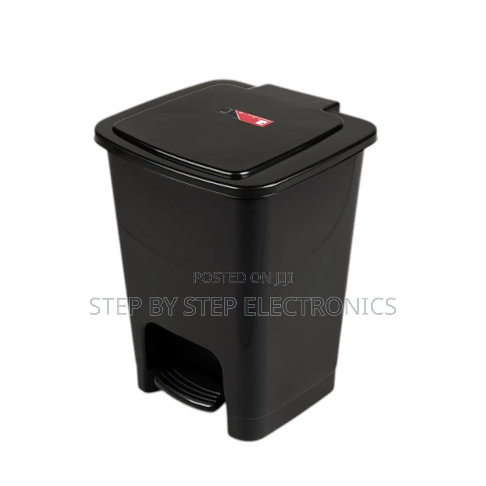 Hands-Free 30l Litres Hard Plastic Step Pedal Waste Bin Trash Can