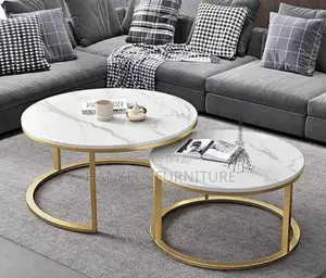Marble Round Coffee Table (2)